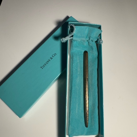 Tiffany & Co. Silver Pen with Blue Box - Picture 1 of 3